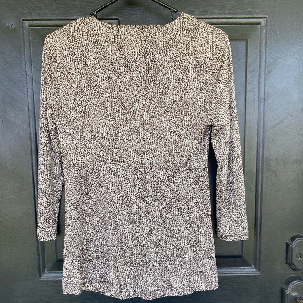 Tory Burch silk knotted front pullover - Picture 2 of 4